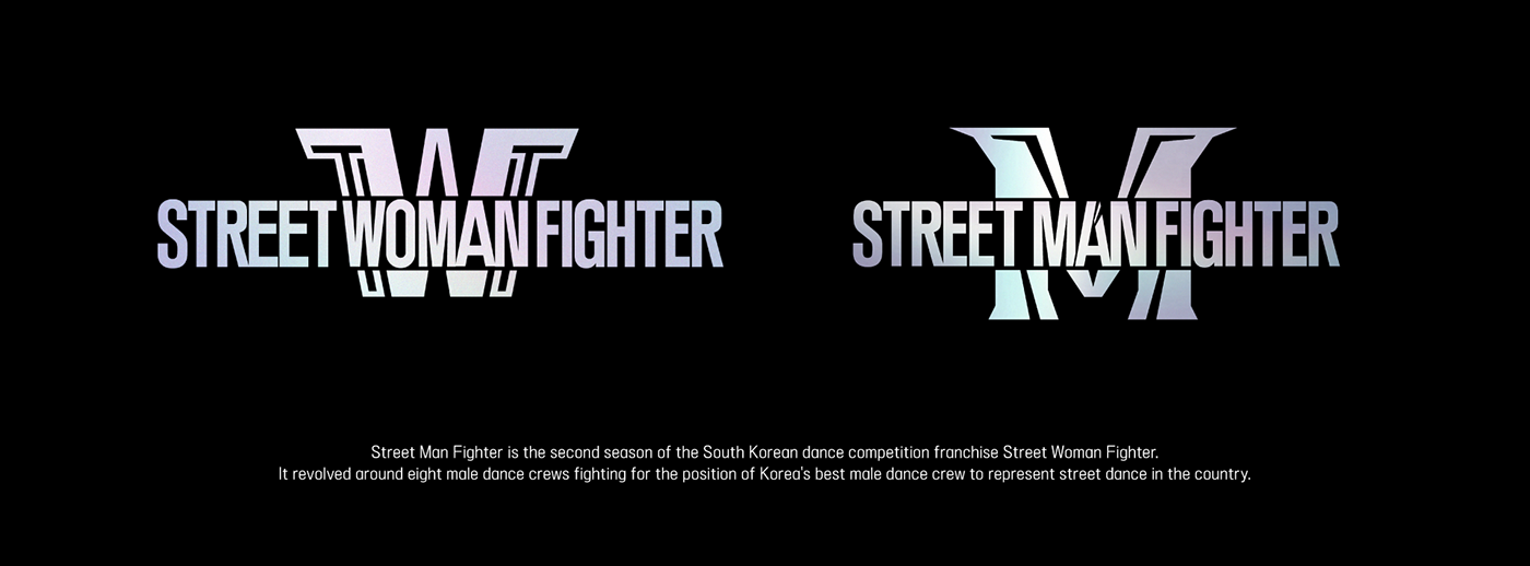 Adobe Portfolio branding  Broadcast Design Competition DANCE   mnet motion graphics  Program street man fighter tv