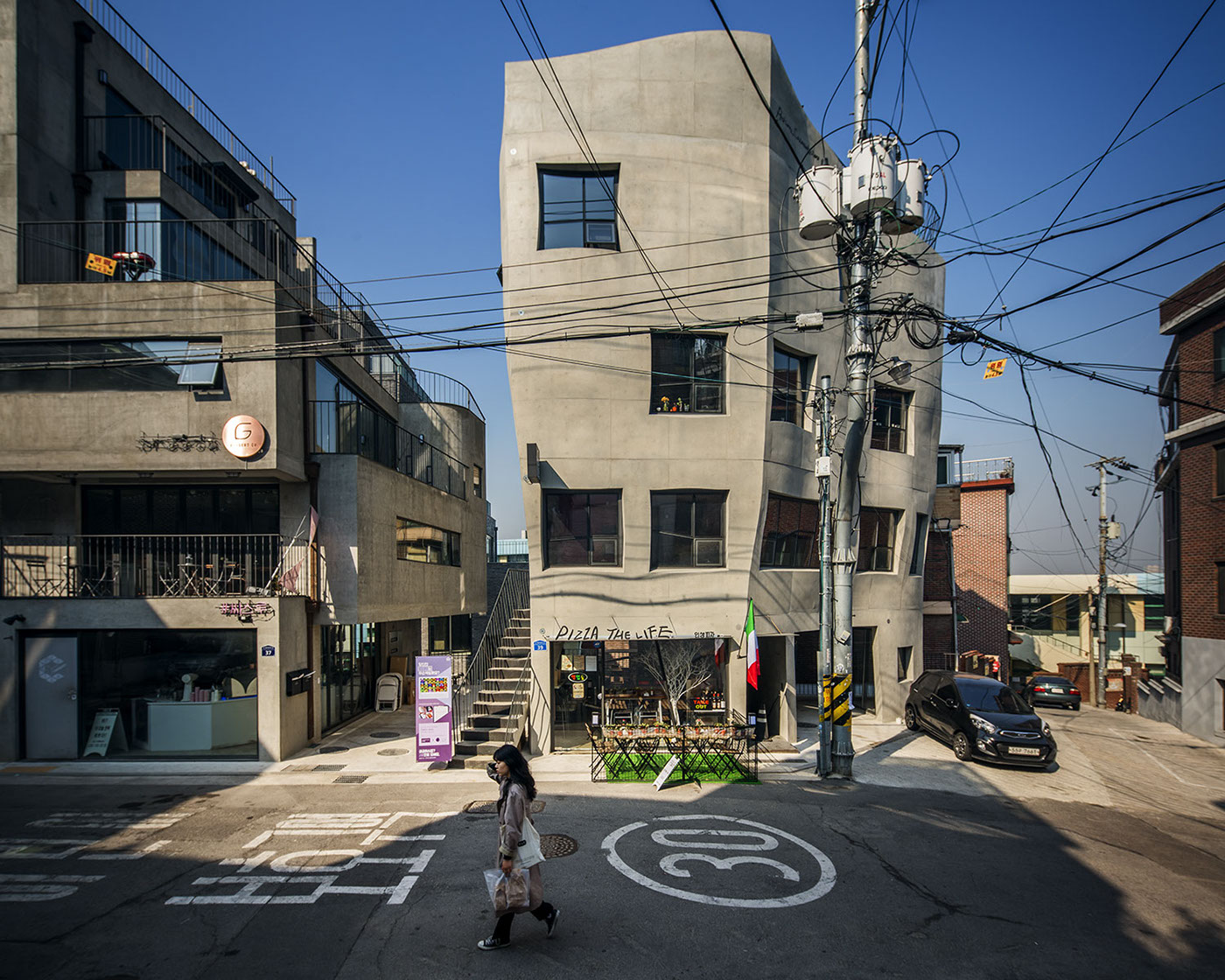 seoul Korea architecture Brutalist Urban city Photography  building design Style