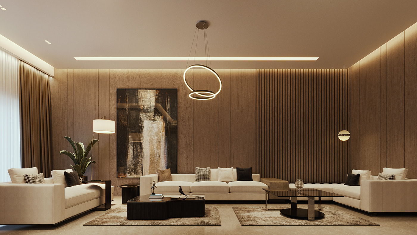 3ds max architecture archviz CGI corona Interior interior design  modern interior design Render visualization