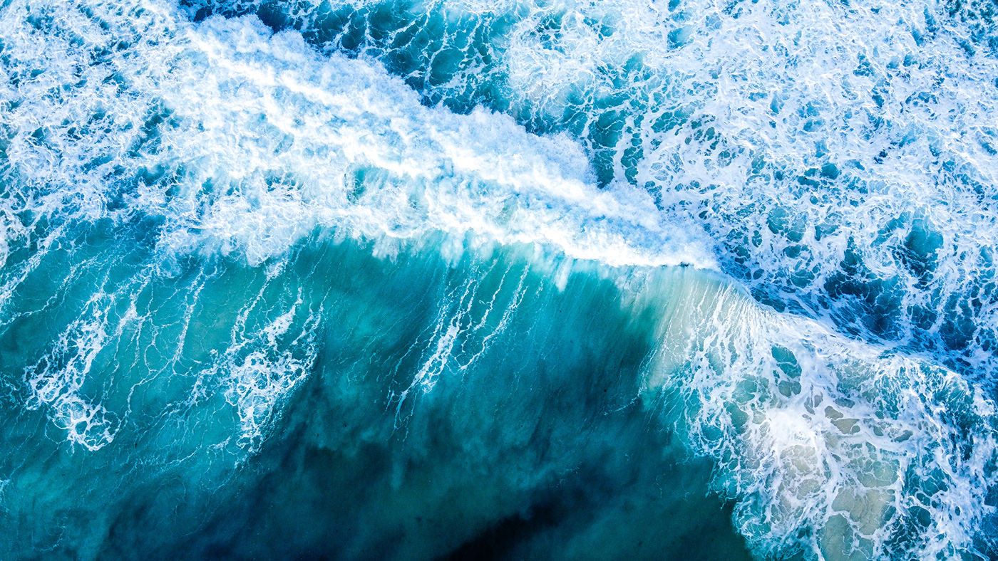 Aerial beach DJI drone mexico Ocean Photography  Travel waves