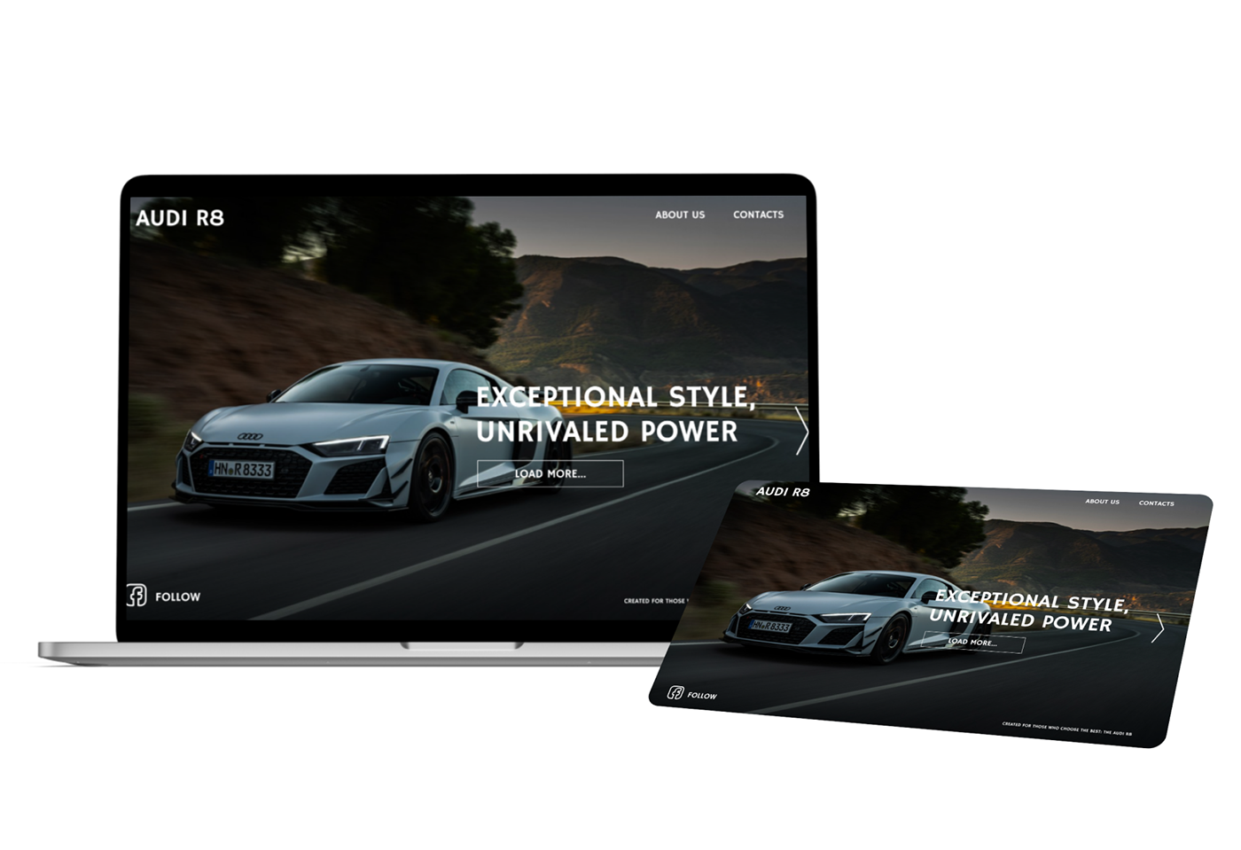 car Figma landing Web Design  Cars luxury design marketing  