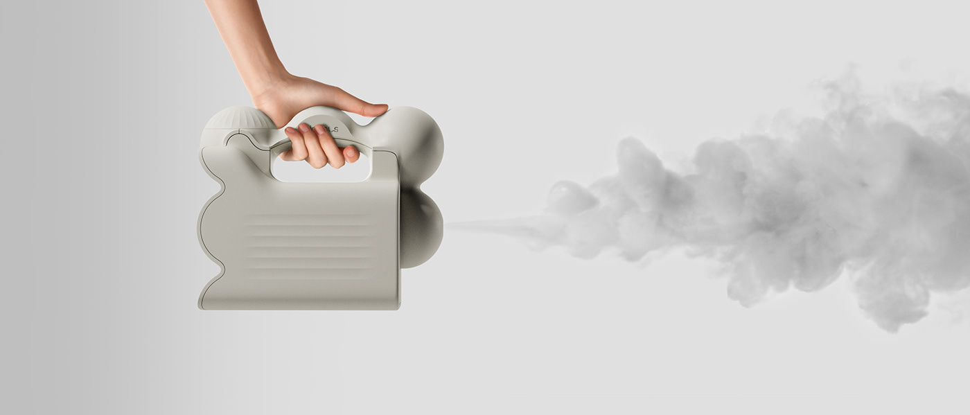 sanitizer steam cleaner pandemic Mockup branding  concept design industrial design  Photography  product design 