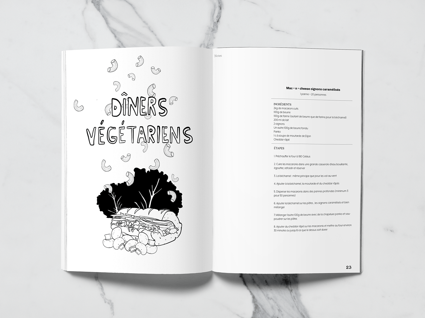 book Digital Art  Drawing  identity libro recetas recipy typography   vector