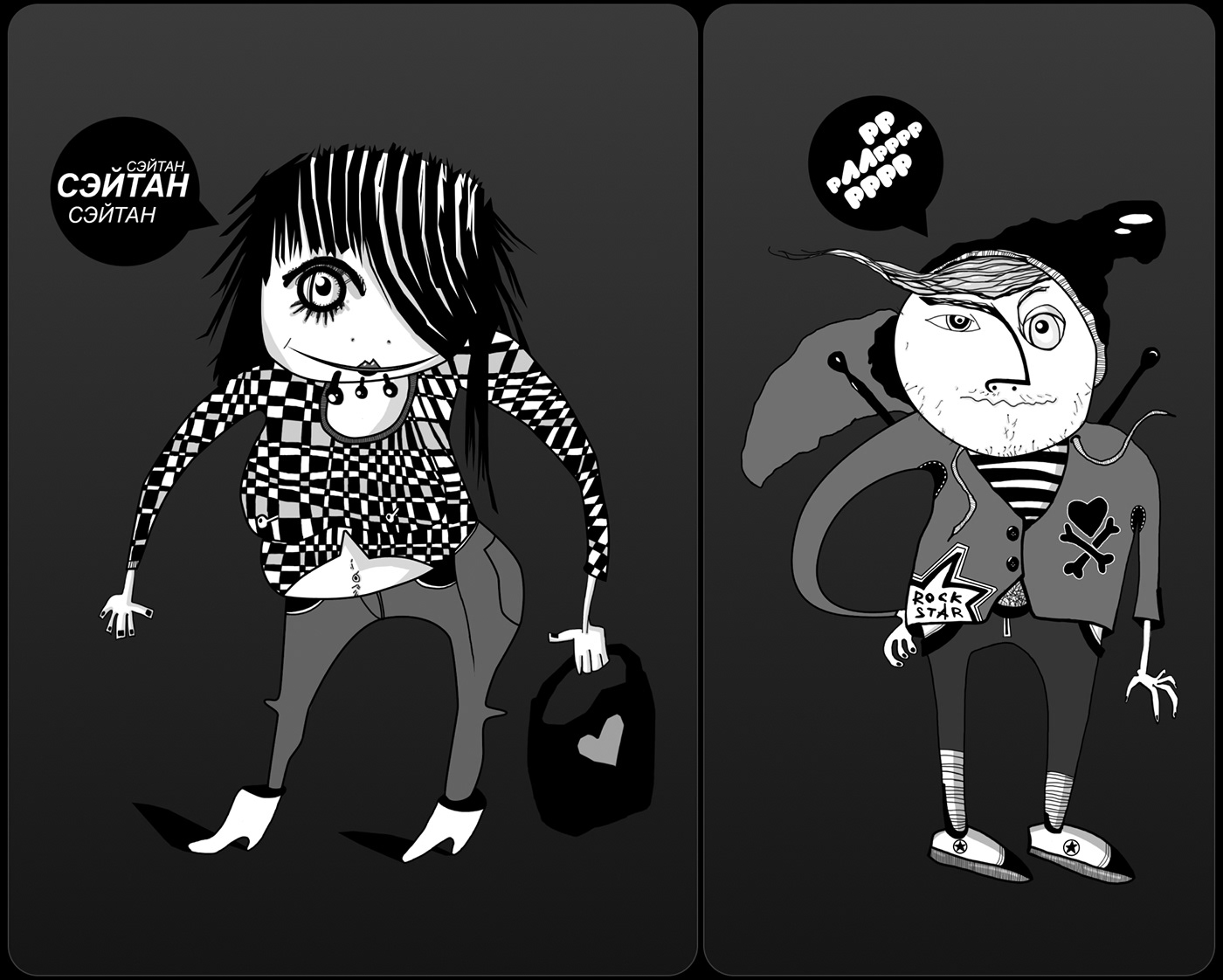 zombie Character design  ILLUSTRATION  graphic design concept Digital Art  cartoon monster poster