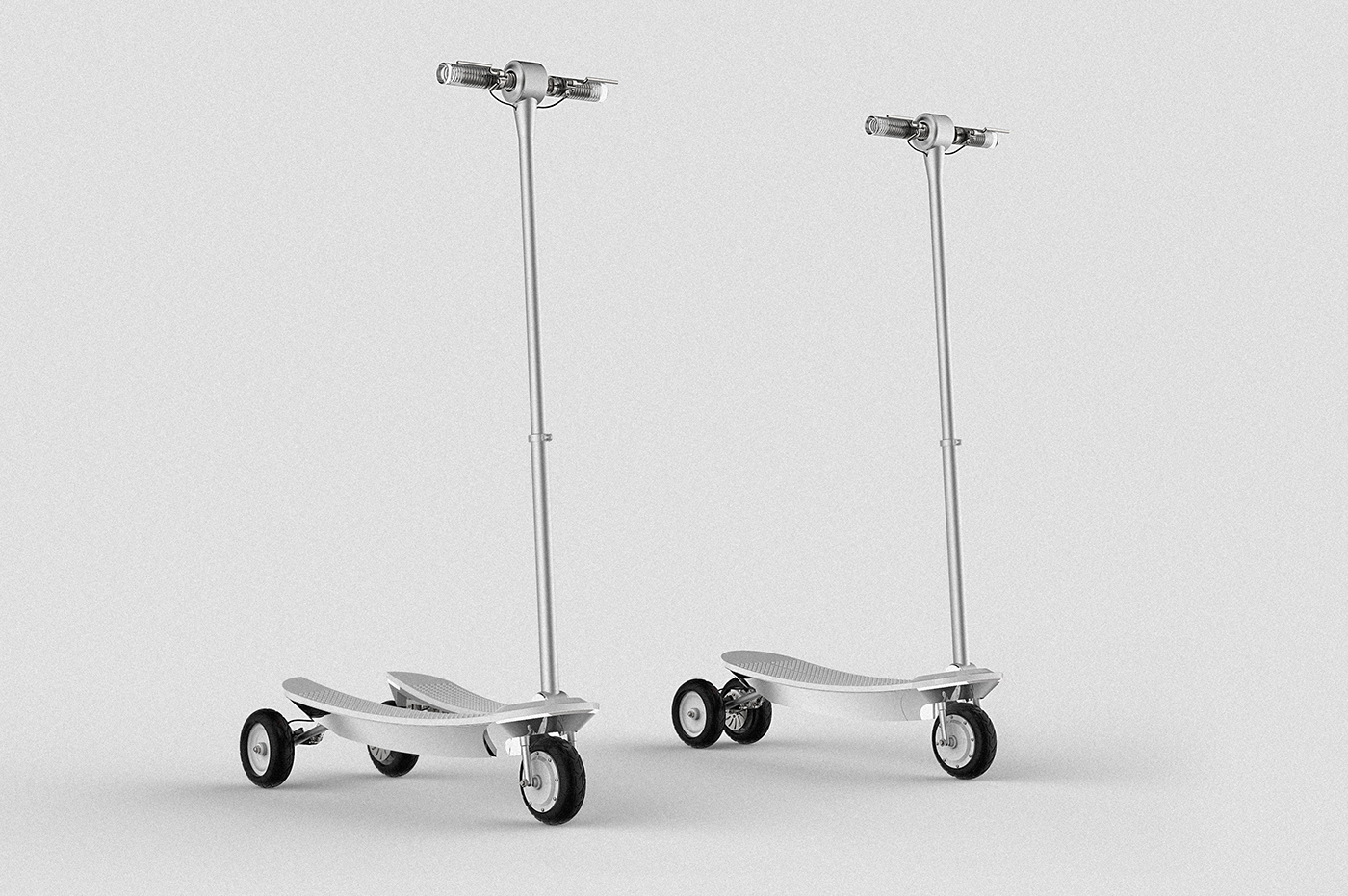 Scooter Adults transportation Vehicle Cyberpunk minimal mome 3D product design stylo