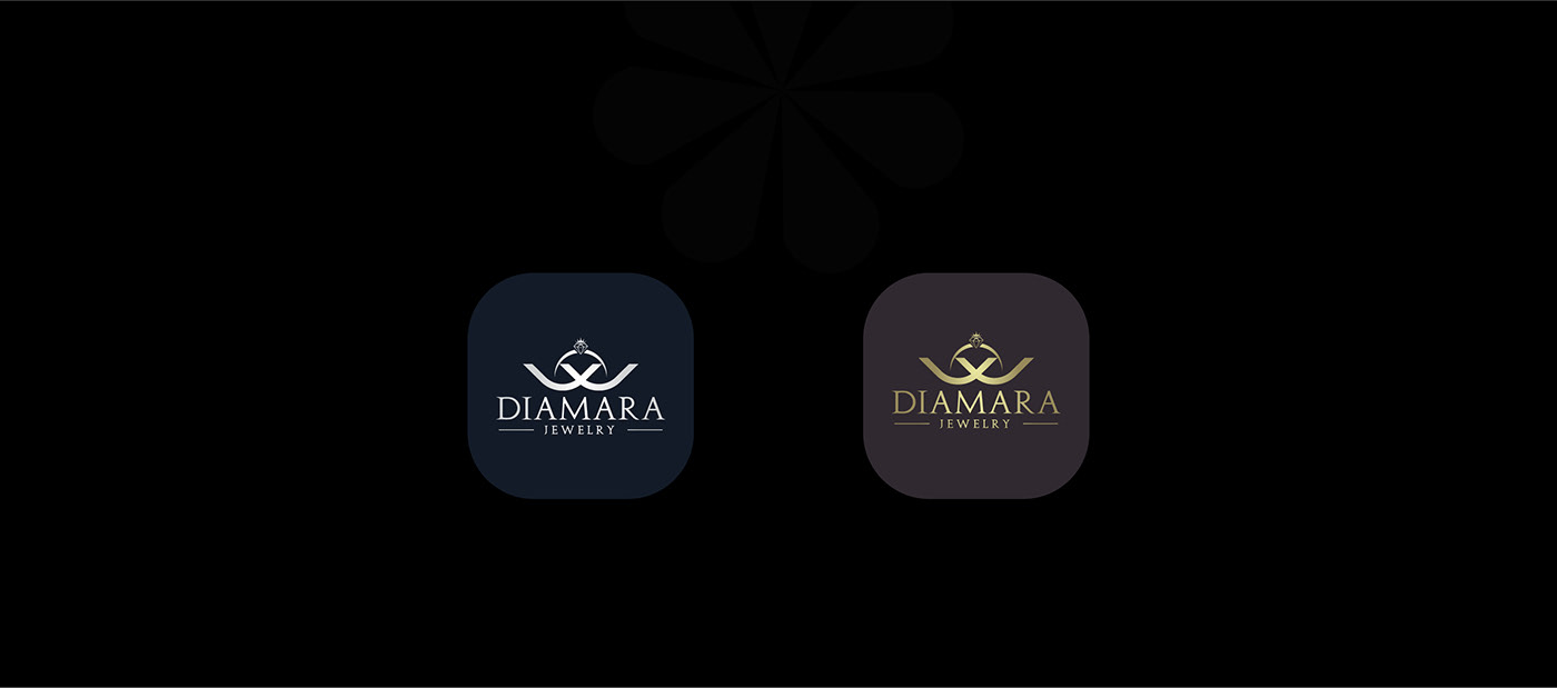 logo brand identity jewelry gold luxury modern jewellery logo branding  Brand Design brand