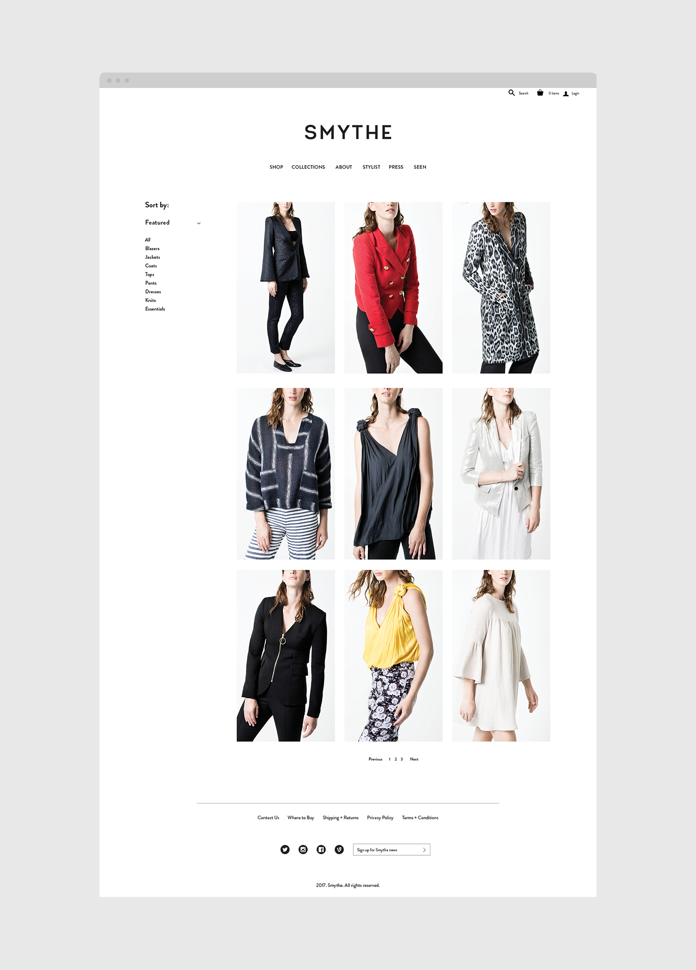 Clothing design Fashion  logo identity Website