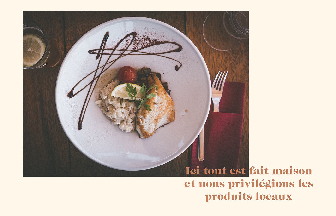 branding Logotype restaurant Bistrot brasserie hotel identité visuelle Typographie Typeface papeterie