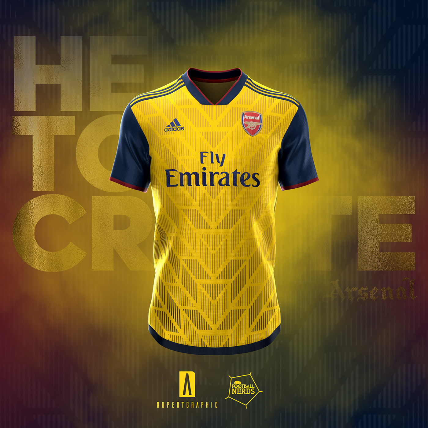 Arsenal Adidas Concept | Pattern 2018 on Behance