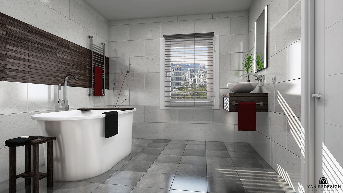 Interior infoarchitecture 3D 3dmodel Infoarquitectura arquitectura architecture bedroom bathroom design