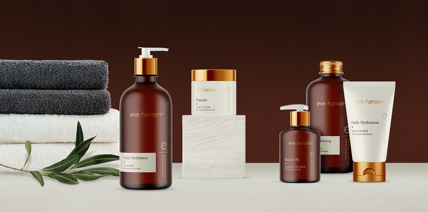 branding  Packaging skincare organic logo bottle soap farm design