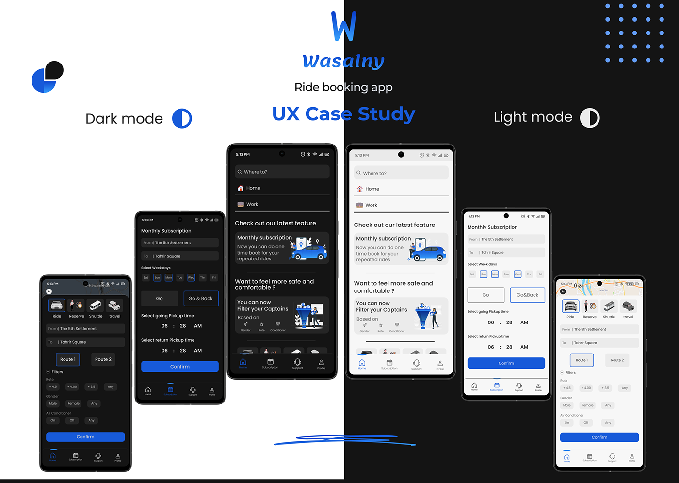 UI/UX ux UX design Case Study Figma ui design user experience application ride UI UX design