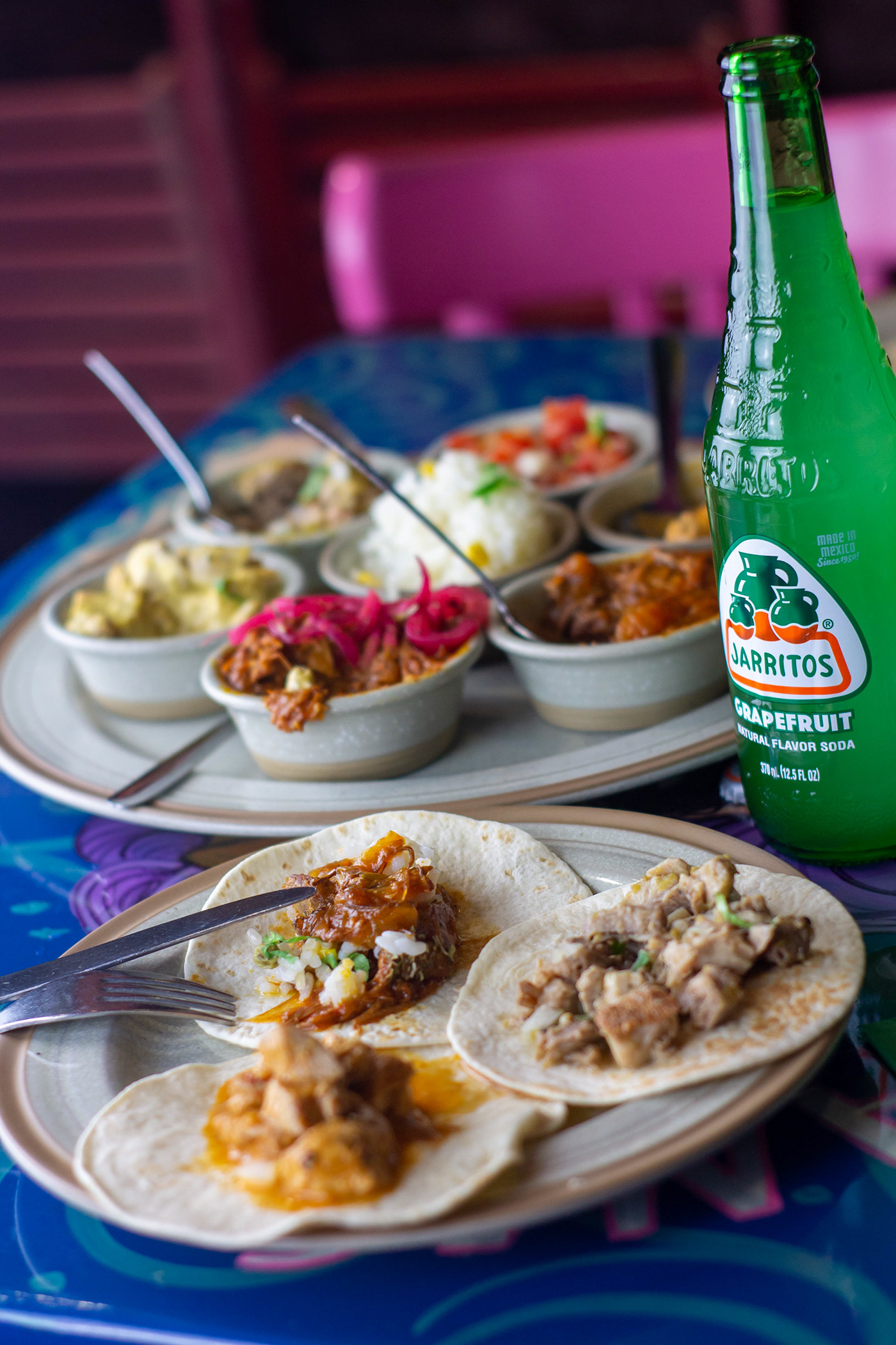 Fotografia jarritos la mordida Mexican Food instagram photoshoot restaurant