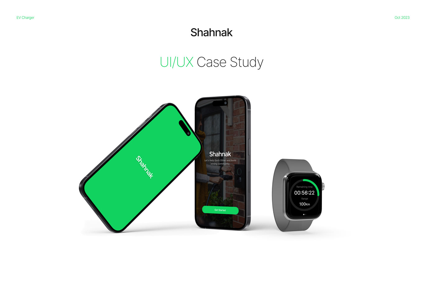 Case Study UI/UX ux Mobile app home car charger battery energy power