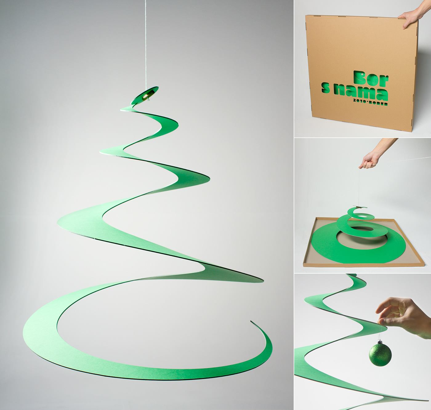 Christmas Auger Ecology green cutout