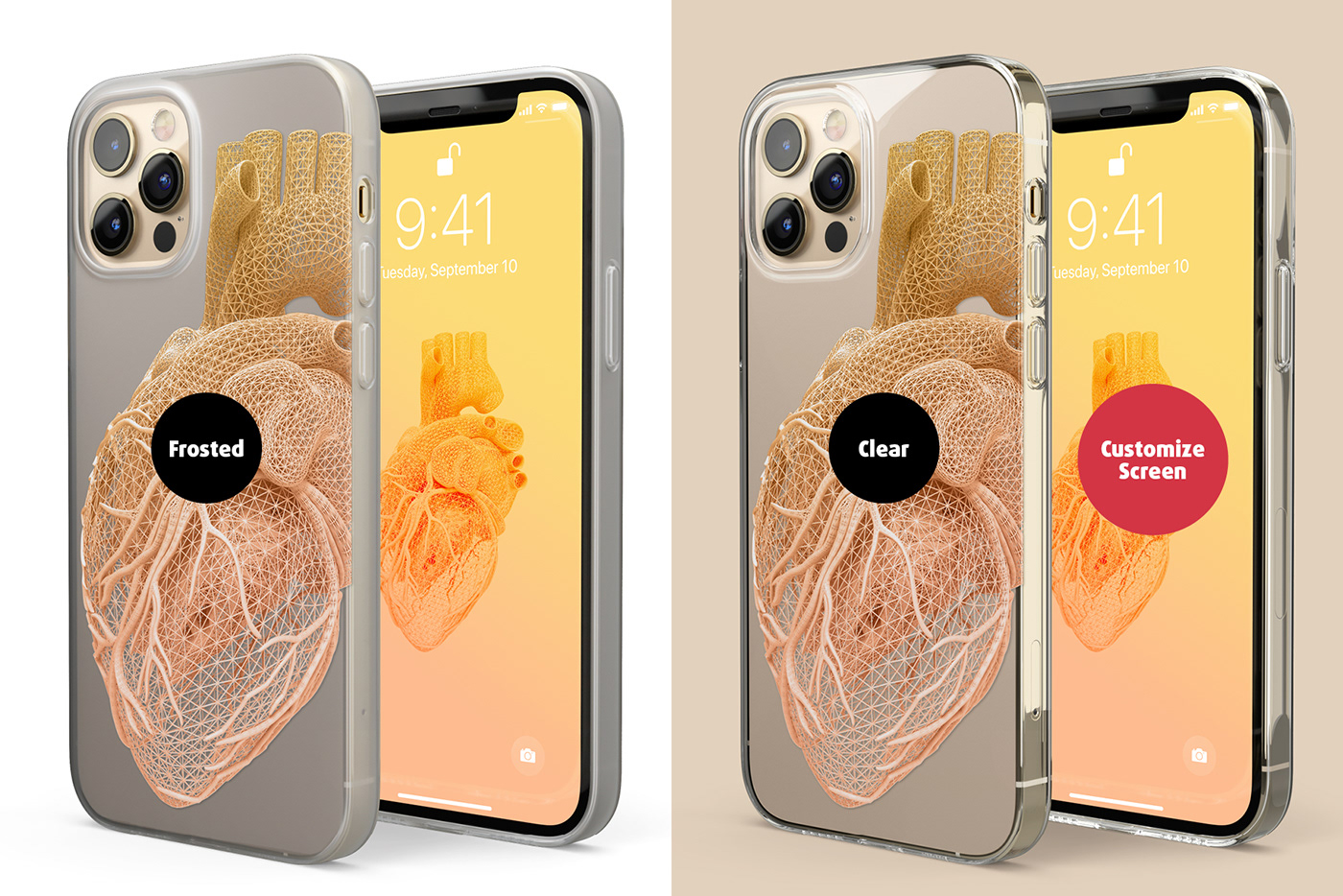 case iphone mock-up Mockup phone template