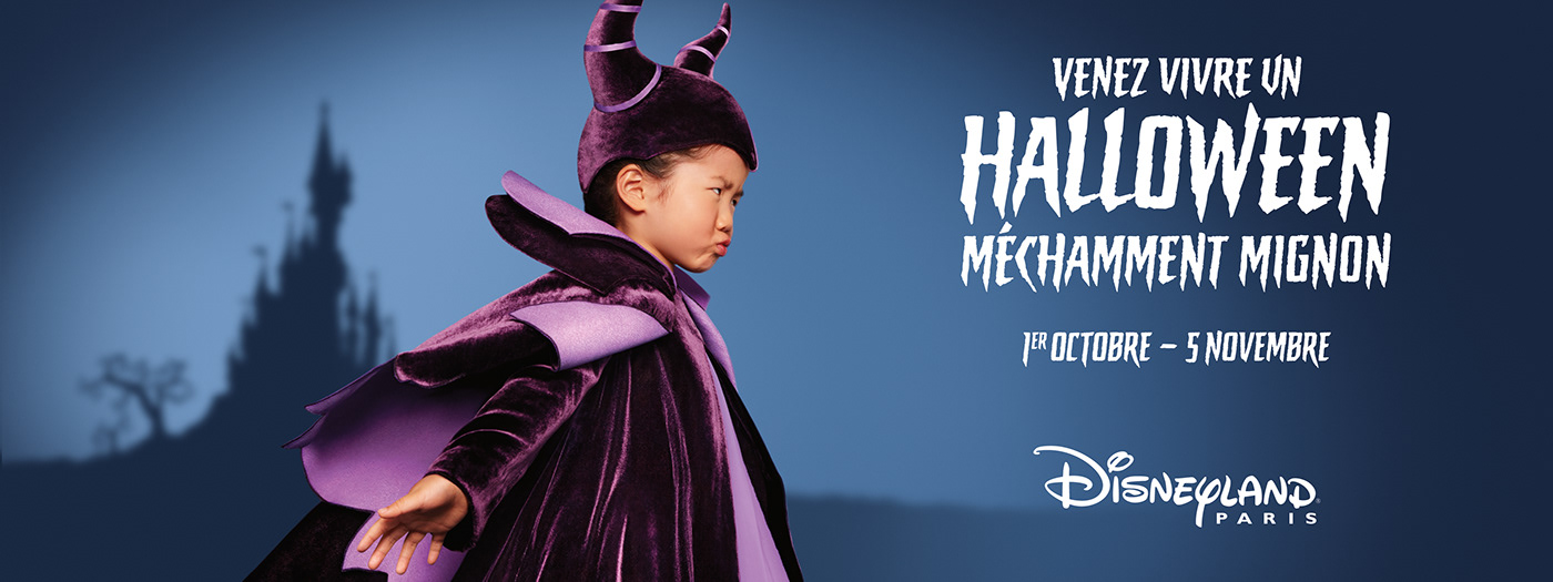 Disneyland haloween kids evil cruella maleficent villain disneyland paris Jafar disneylandparis