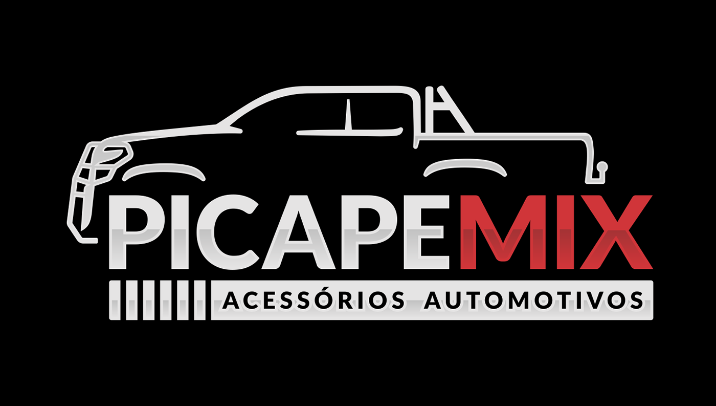 picape pick-up logo tipo marca carro loja acessórios suv Logotipo