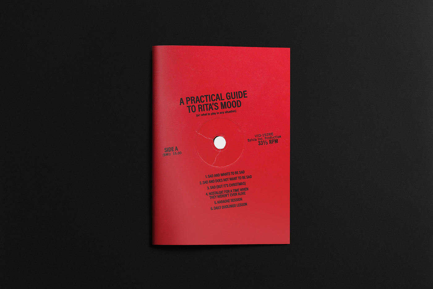 Booklet cover design editorial editorial design  Layout music publication typography   Zine 