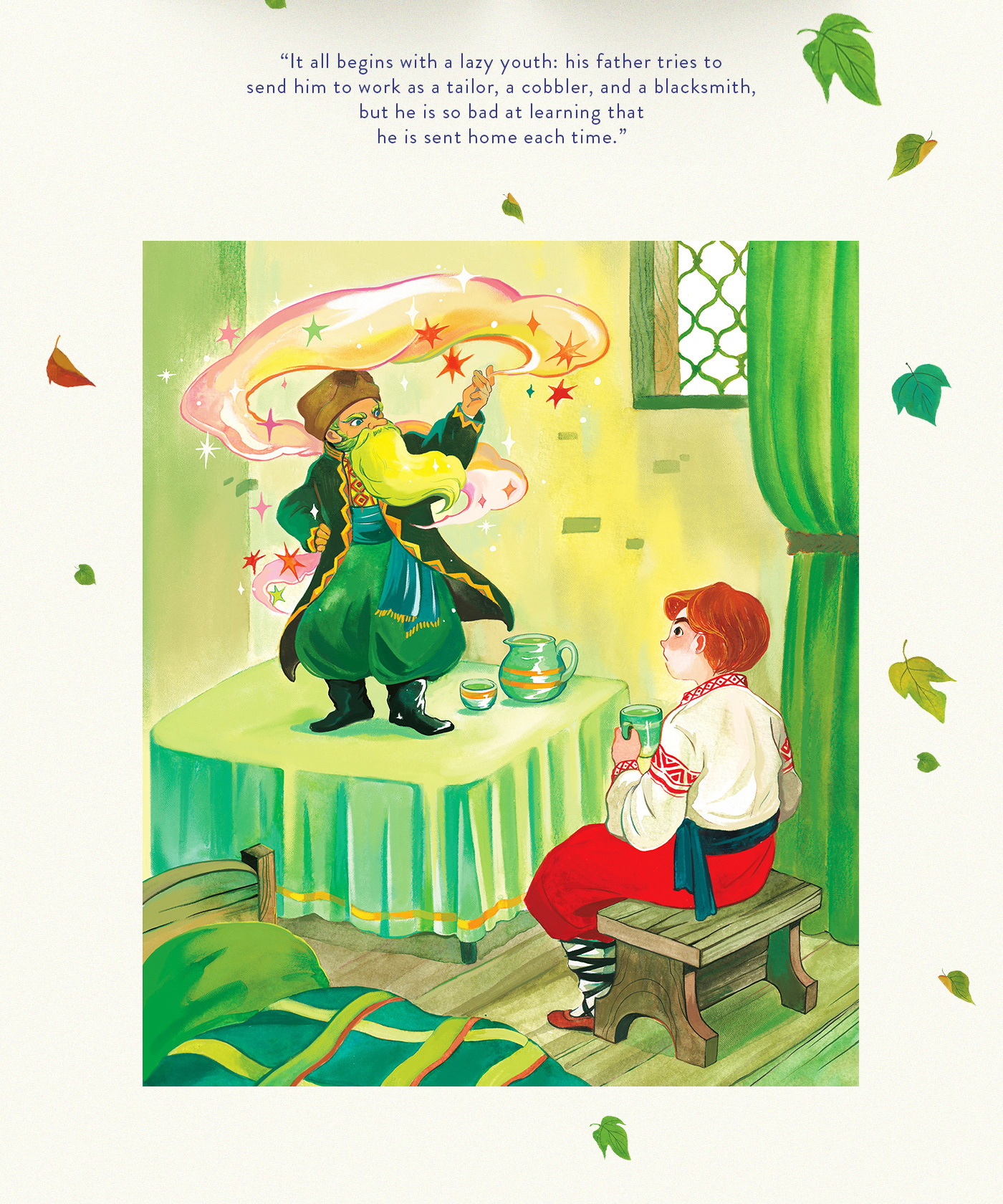 ILLUSTRATION  Folklore fairy tales mythology enchanted tales