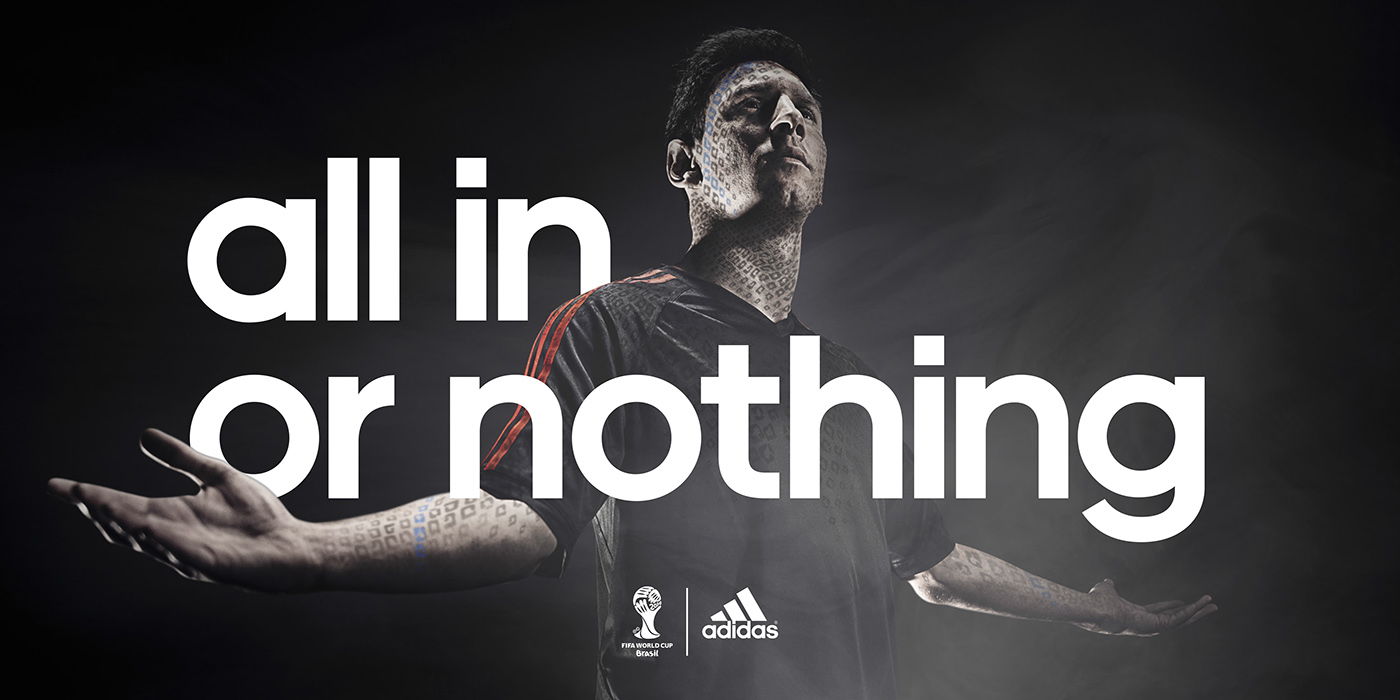 Adidas "All or World Cup campaign on Behance