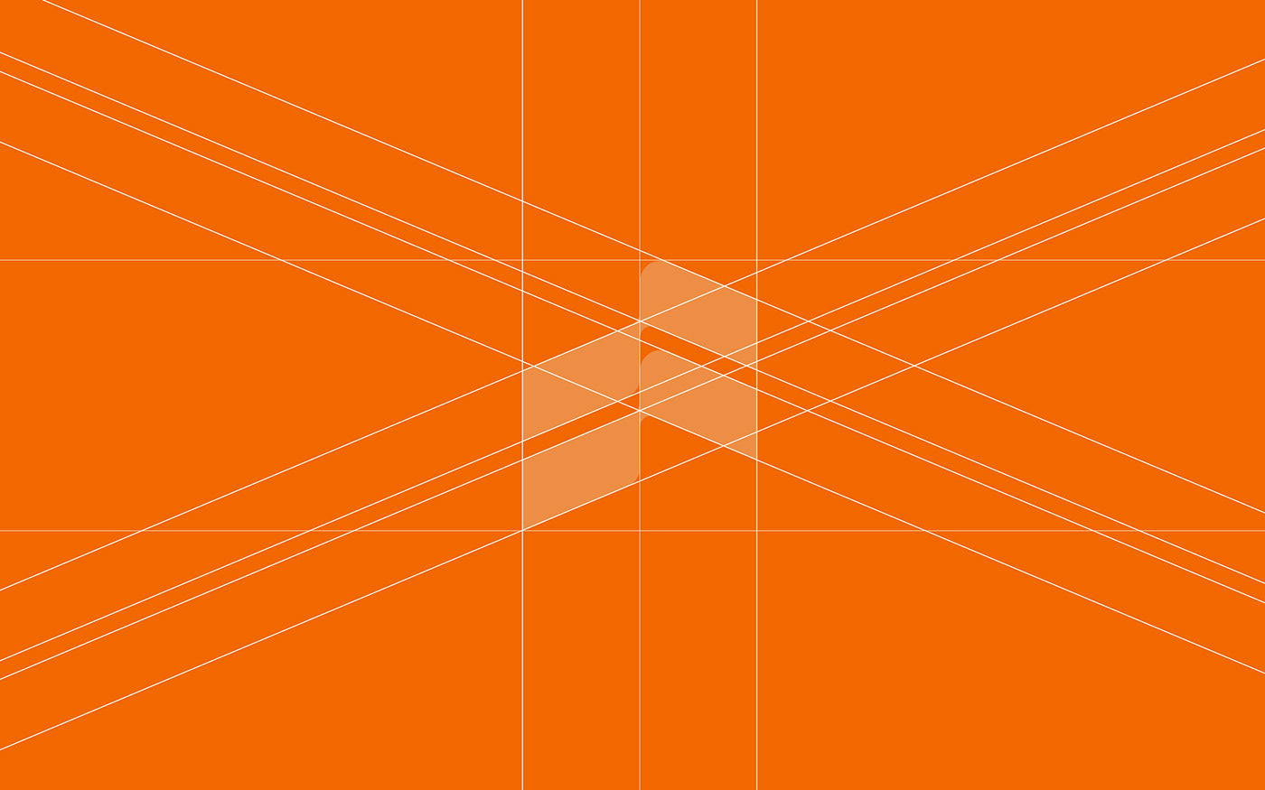 Grid de um símbolo minimalista