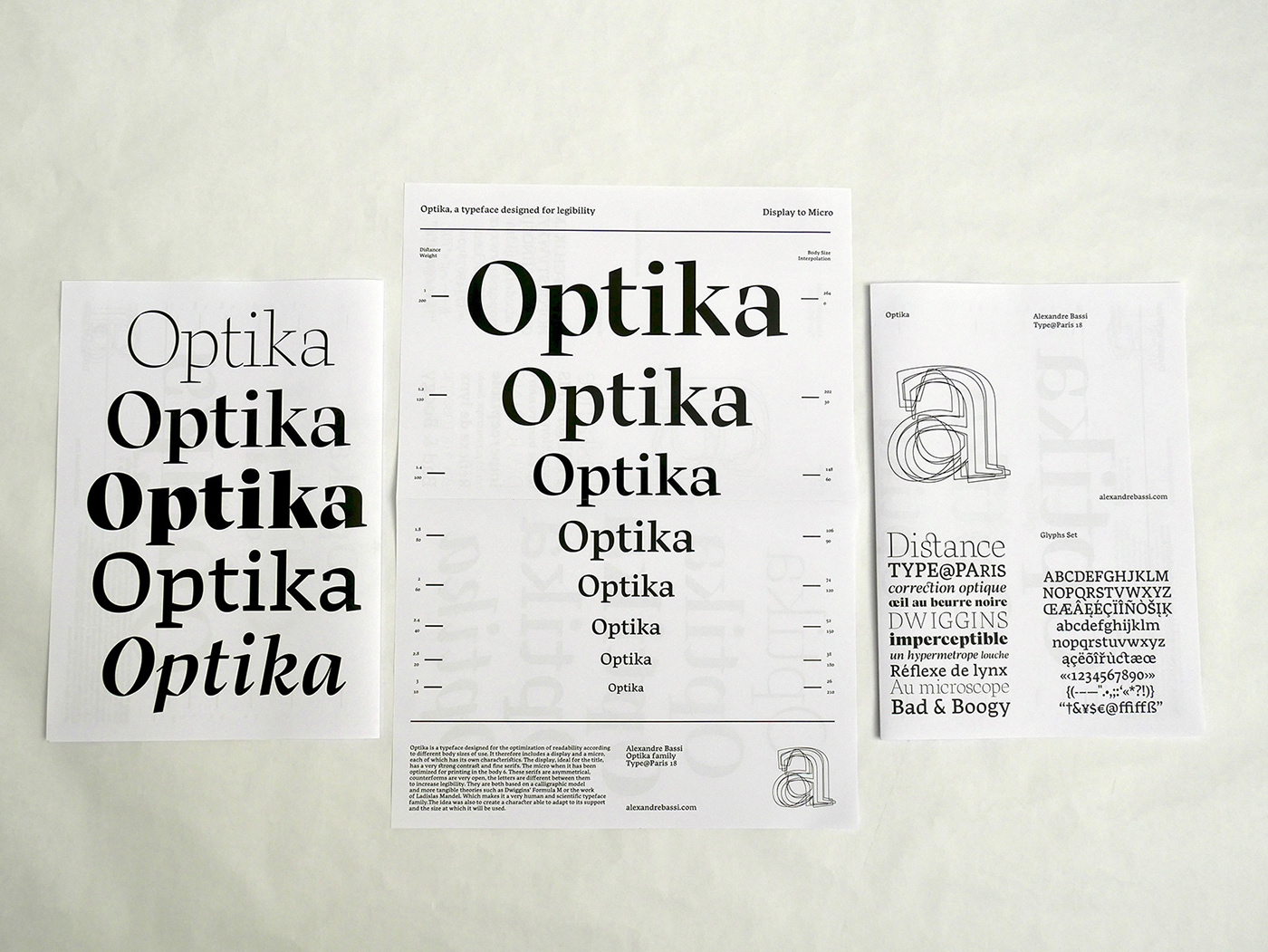 typeparis typeparis18 Typeface graphic design  type design alexandre bassi