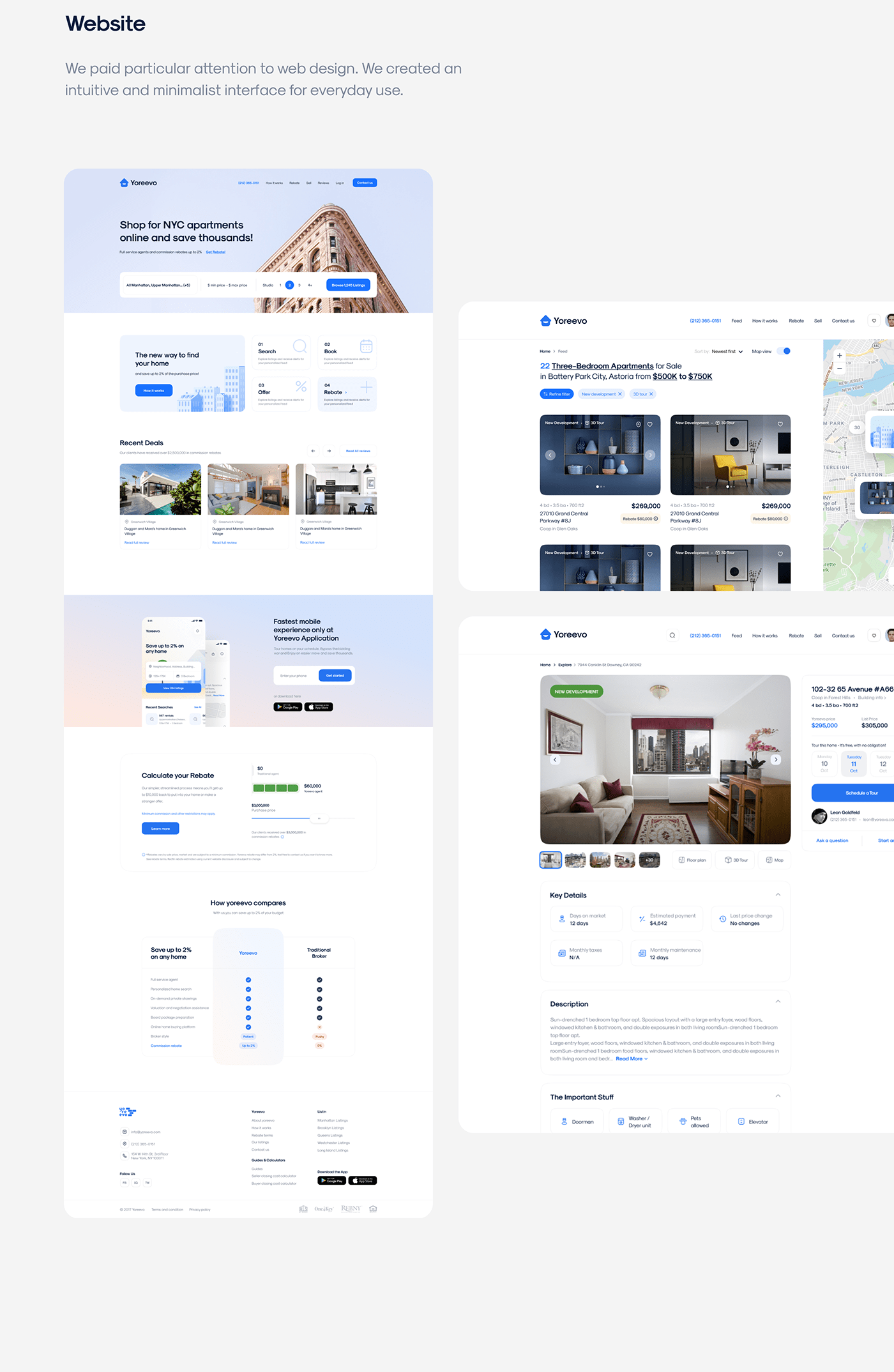 3D apartment app application Booking ios mobile Rent UI ux