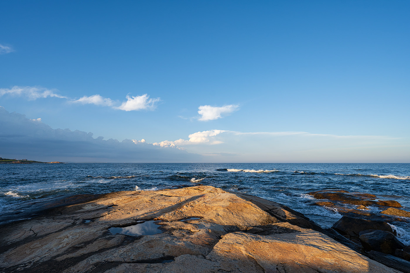 beach Ocean Rhode Island Landscape Photography  Narragansett Bay