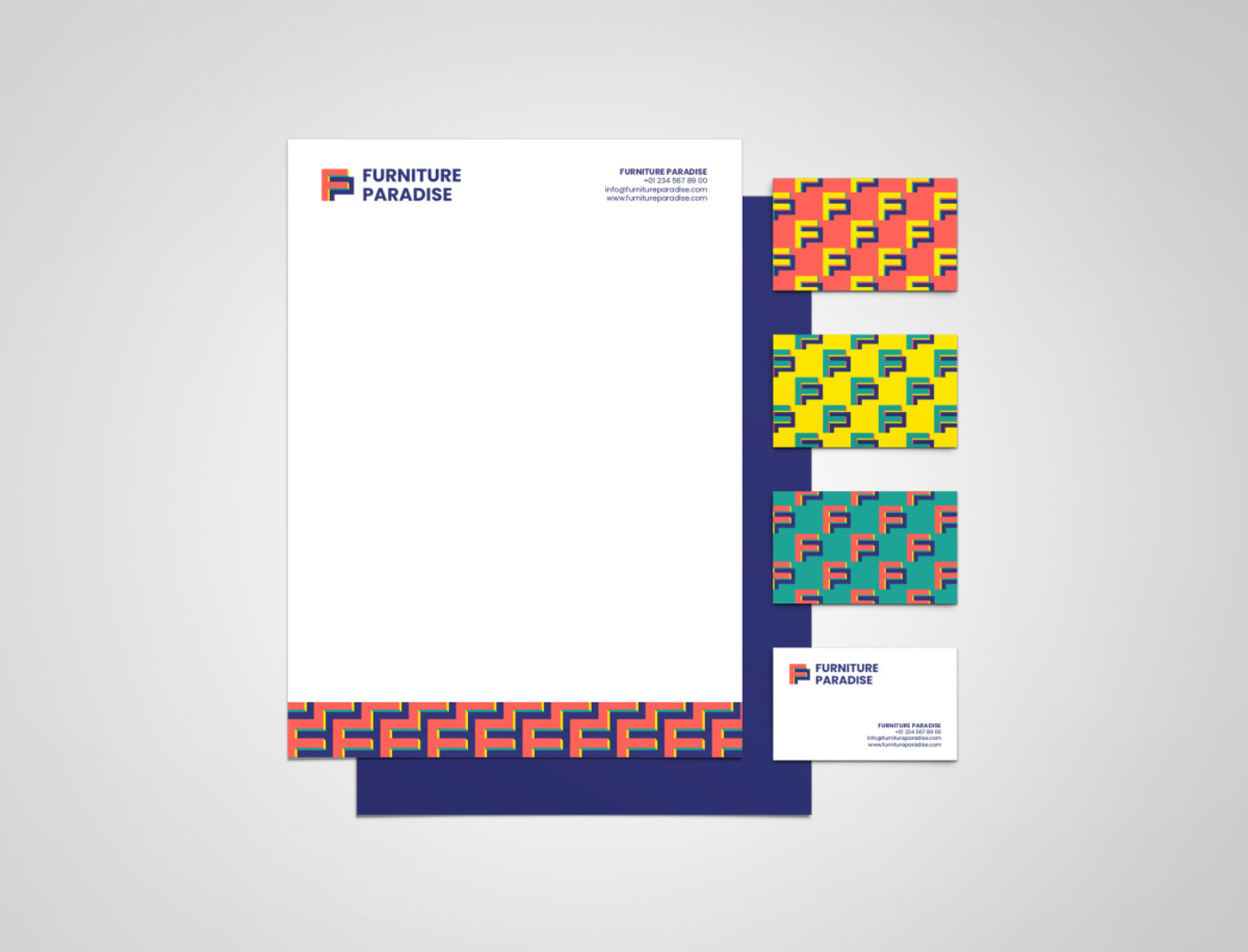 branding  visual identity print design  Web Design  Website brochure modern clean Memphis popart
