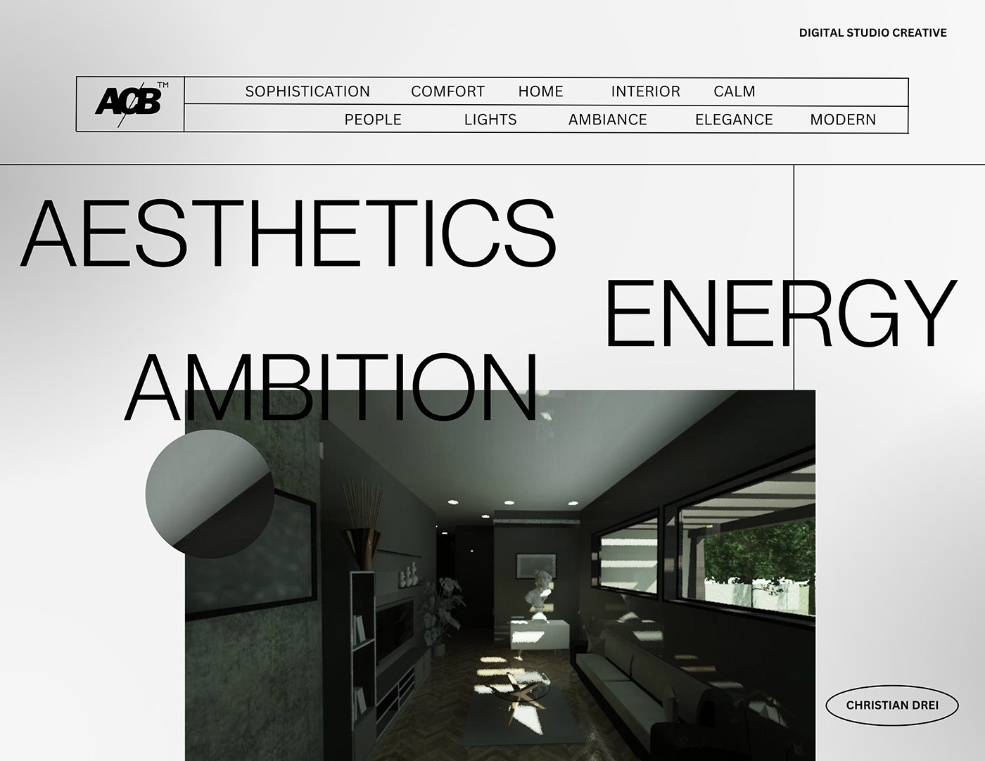 portfolio design art digital graphic design  industrial design  3D interior design  visualization Render
