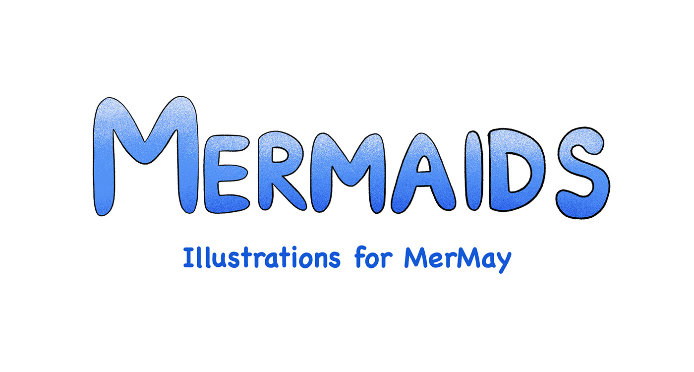 characterdesign childrenbookillustrator ChildrenIllustration Digital Art  DigitalIllustration ILLUSTRATION  mermaid mermaidillustration mermay Mermay2021