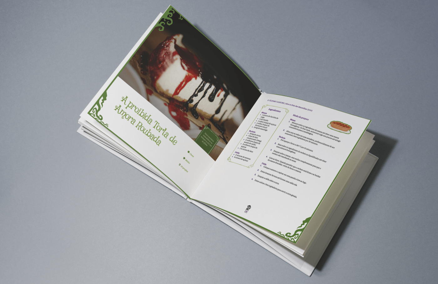 editorial scanimation cookbook book design InDesign book design Graphic Designer