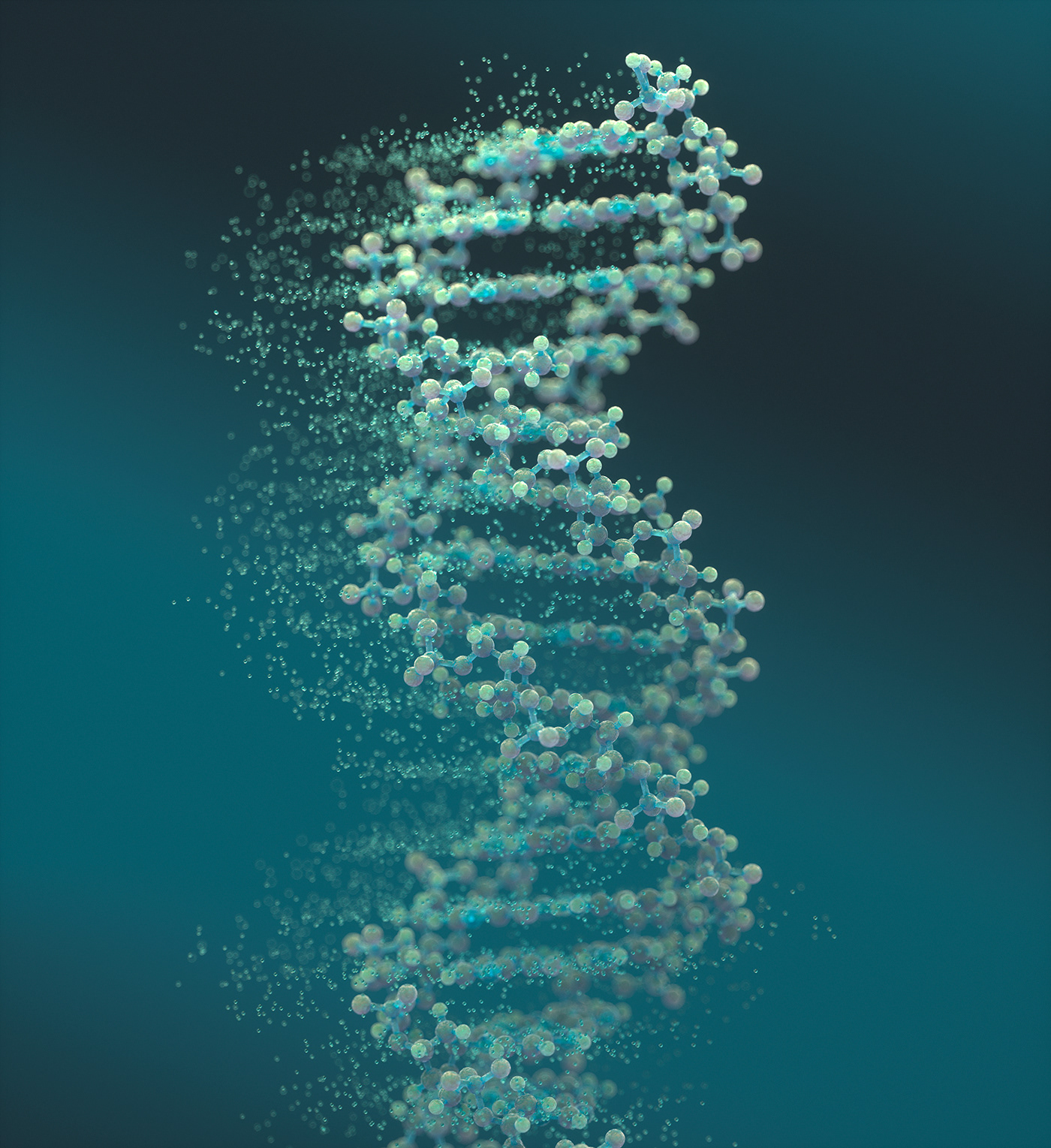 bio tech biology chemistry Digital Art  DNA lightwave 3d medical illustration molecule Octane Render science