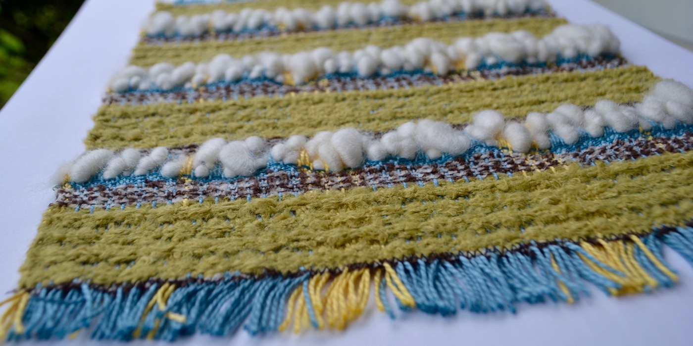 Hand weaving Textiles
