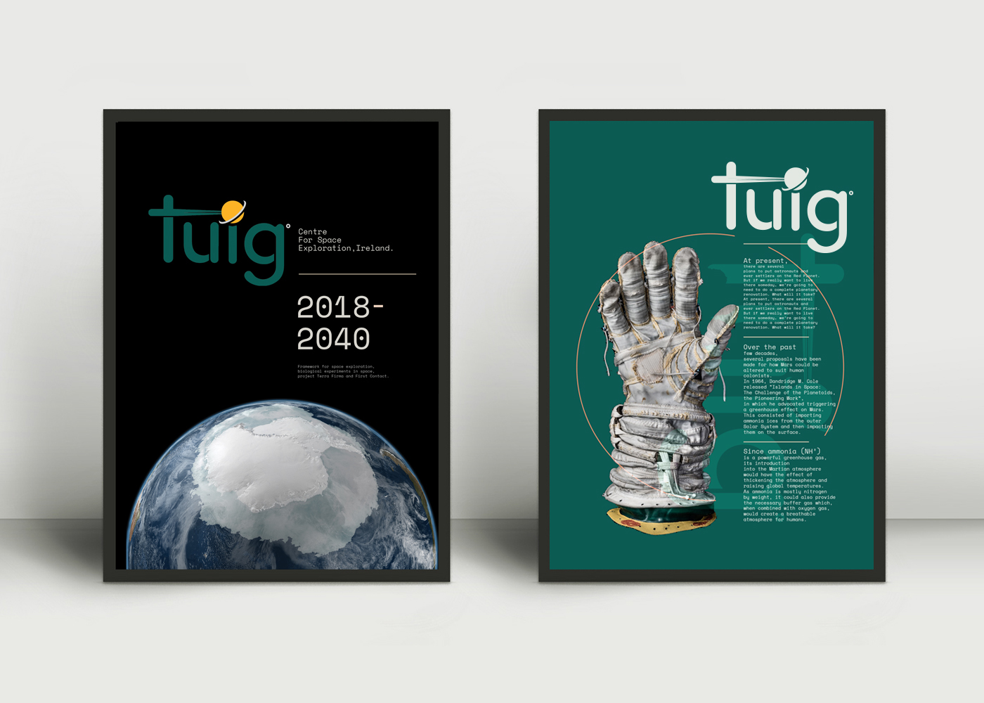 Space  exploration branding  typography   Way Finding illustrtration copywriting  brandbook Ireland universe