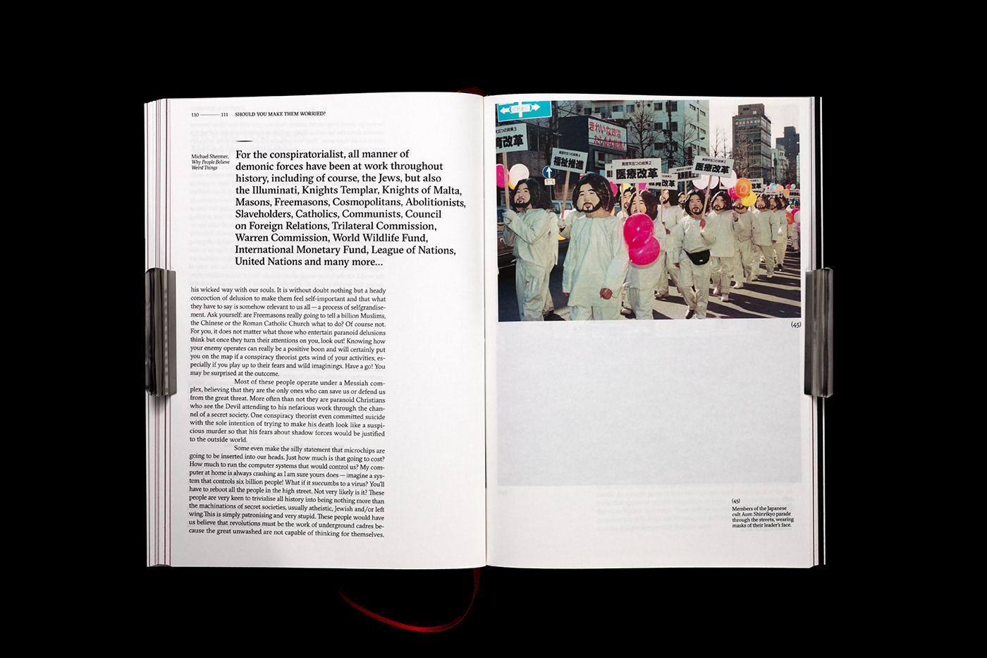 book photobook secret society freemasonry Cults critical thinking editorial design  book design hardcover