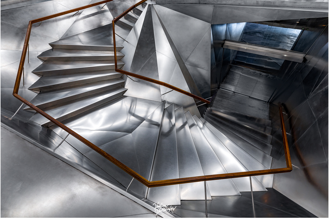 Staircase Photography  Interior print photo stairs Europe promo Spiral background