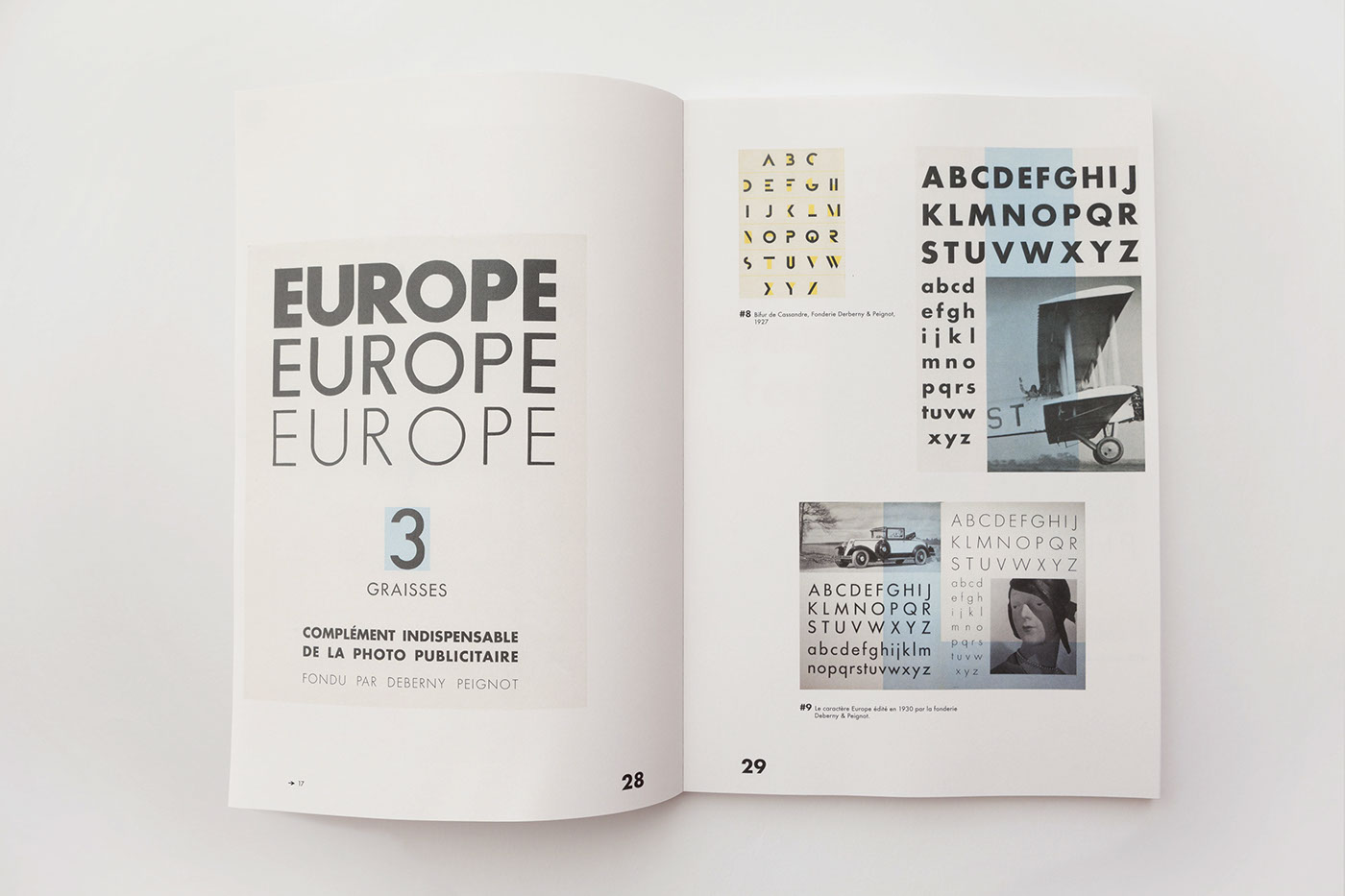 Futura memories image Typeface font book edition ABMstudio Paris