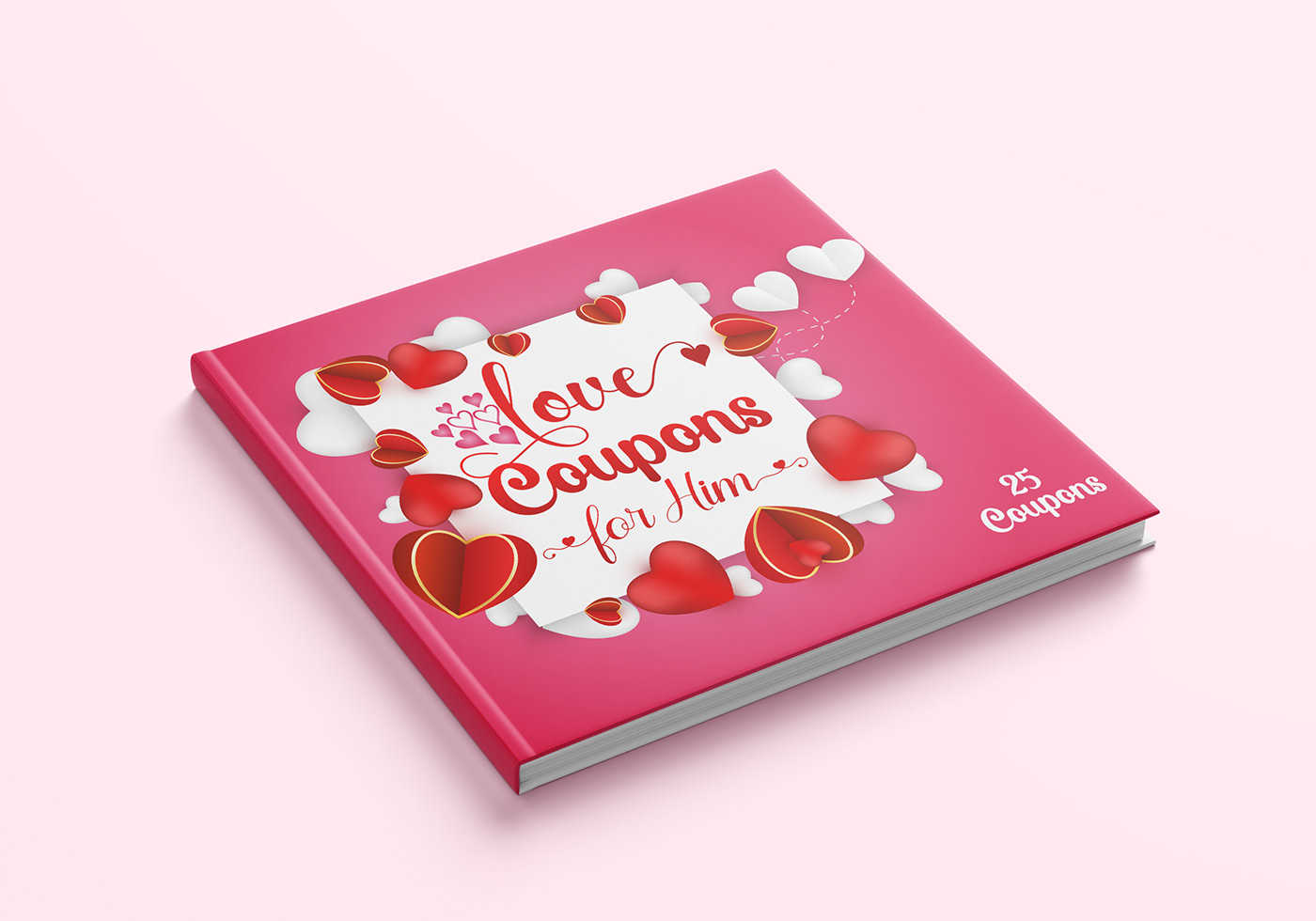 book book cover COUPON cover design kdp Love Love Coupon Book POD