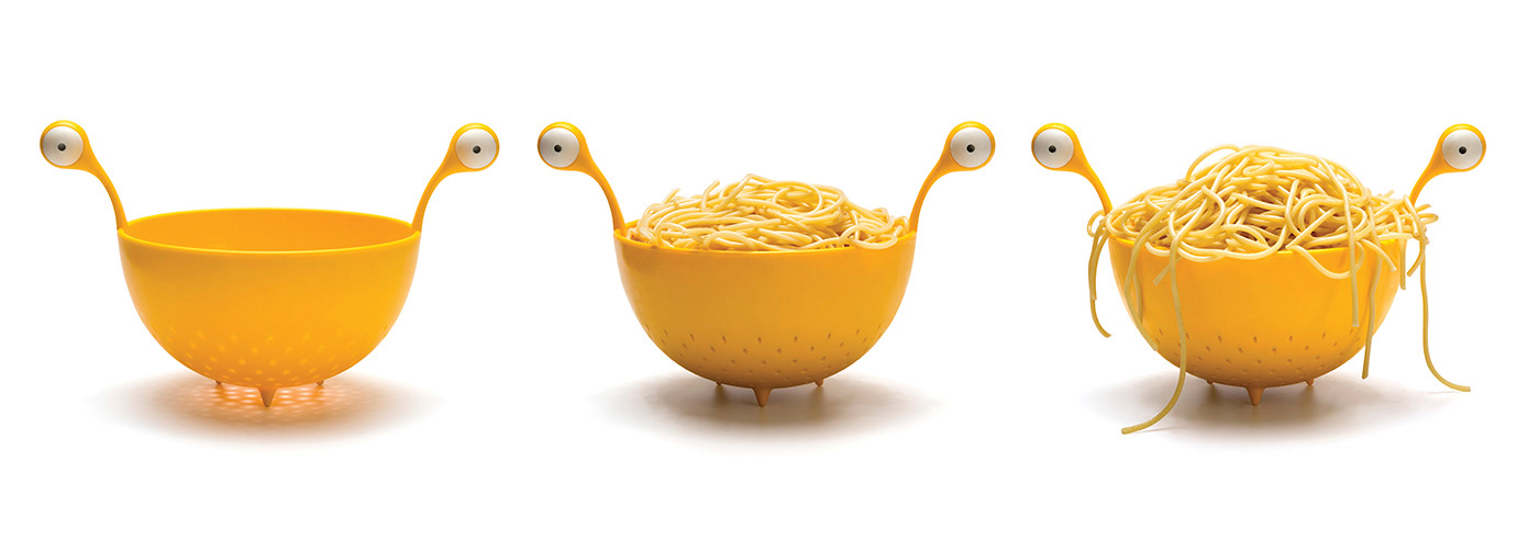 spaghetti monster colander OTOTO noodly master Pasta strainer design God fsm