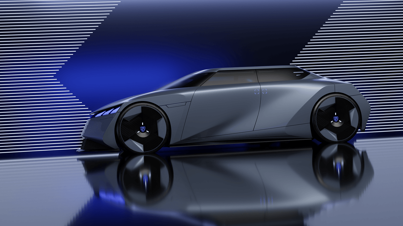 automotive   concept Automotive design 3D visualization Render Digital Art  car cardesign design