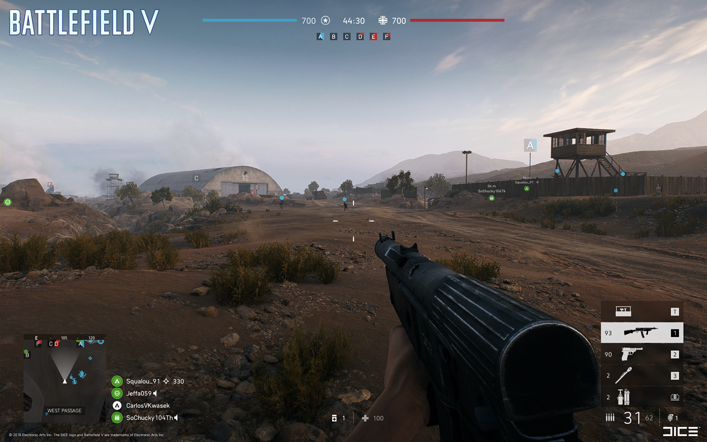 battlefield battlefieldV Electronic Arts Battlefield v dice UI ux WWII