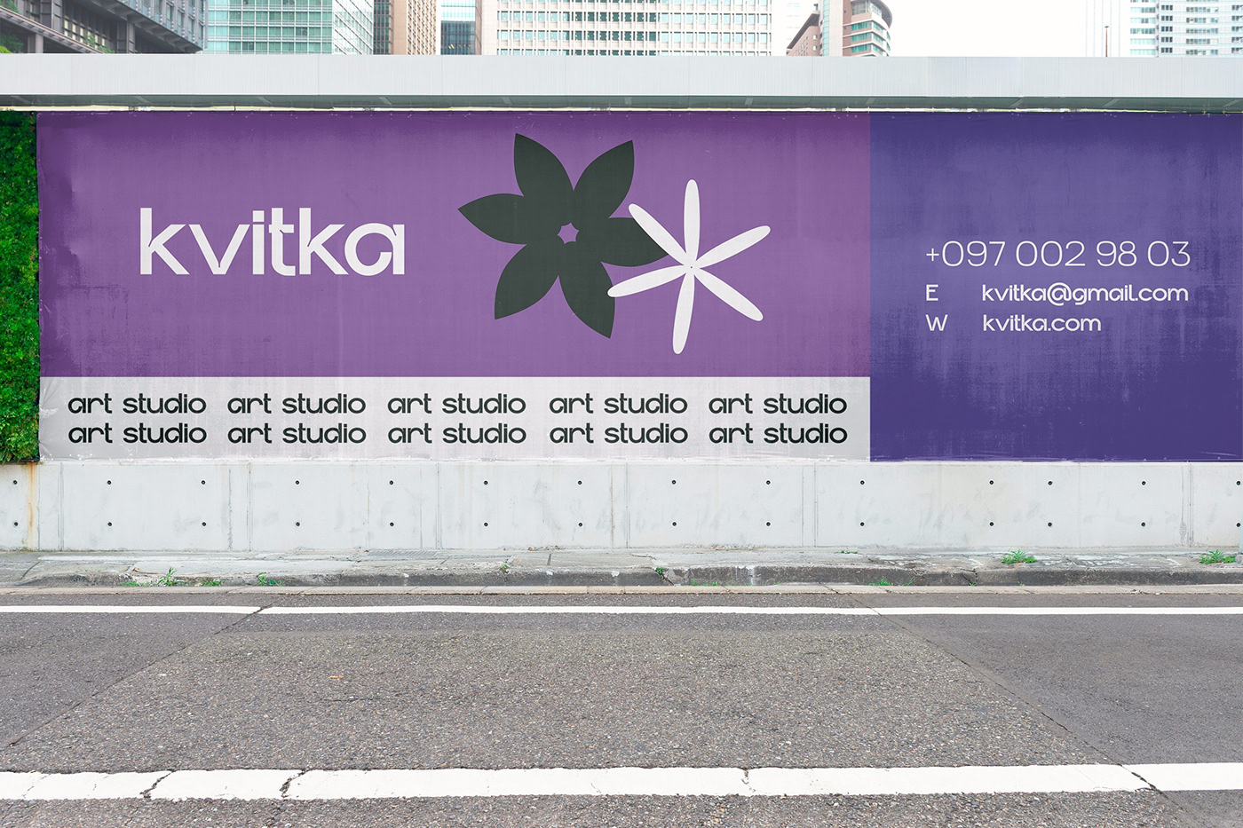 ArtStudio brand branding  business company flyer identity logo Poster Design typography  