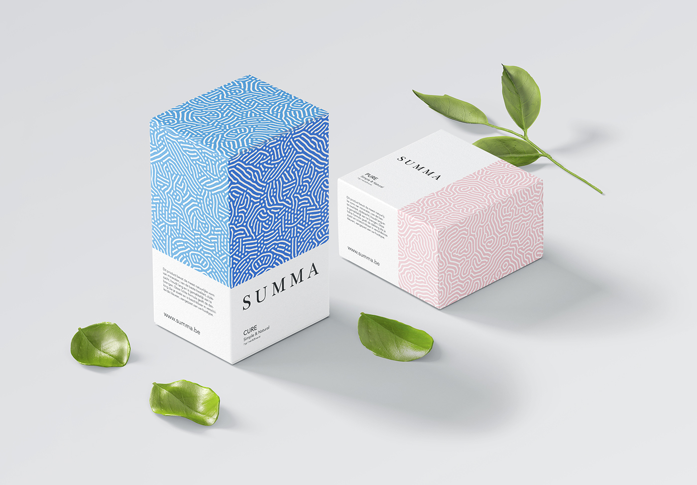 SUMMA Cosmetic package concept Nature skin