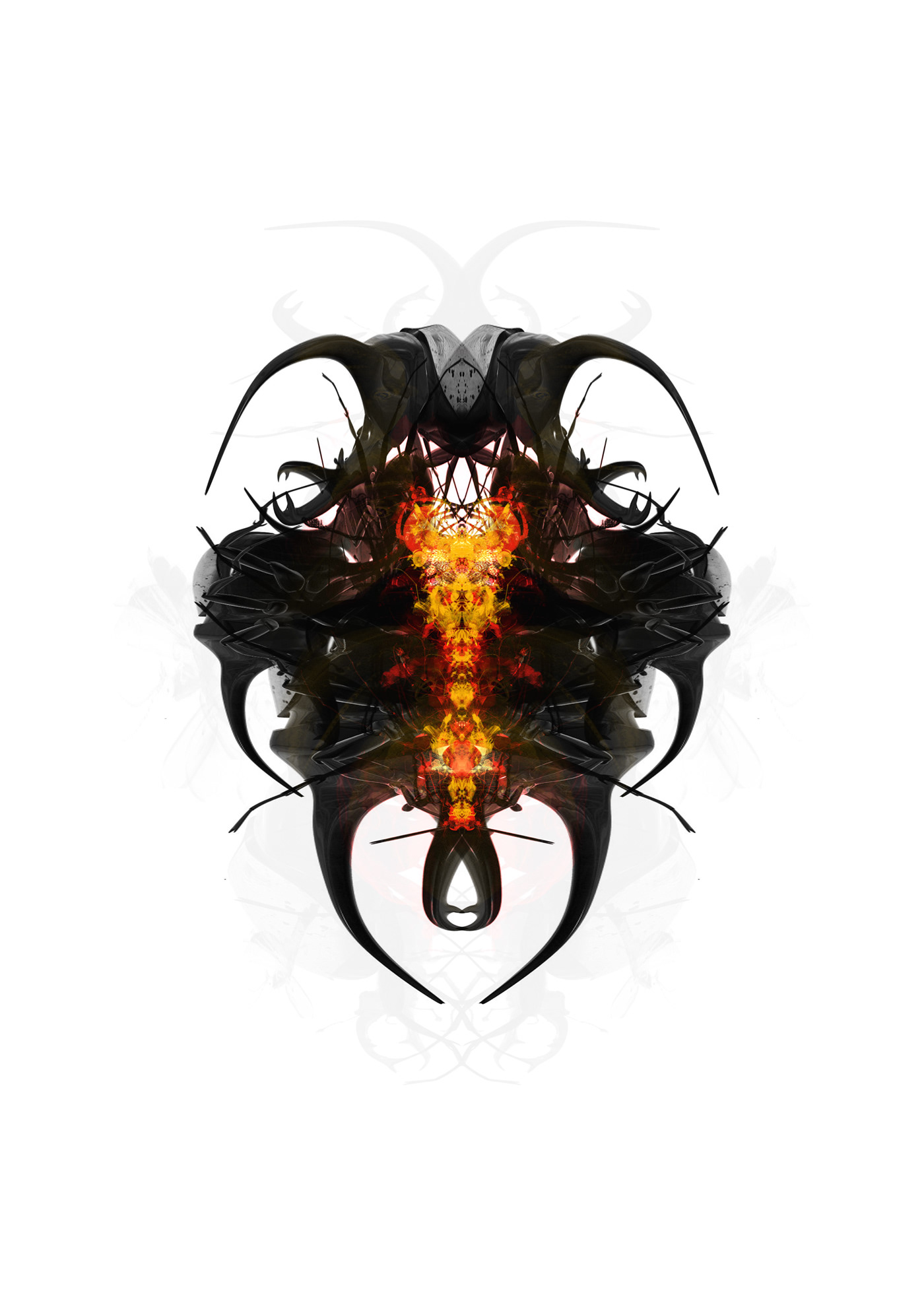 biology biomimicry design art graphic molecular morph symmetry code generative