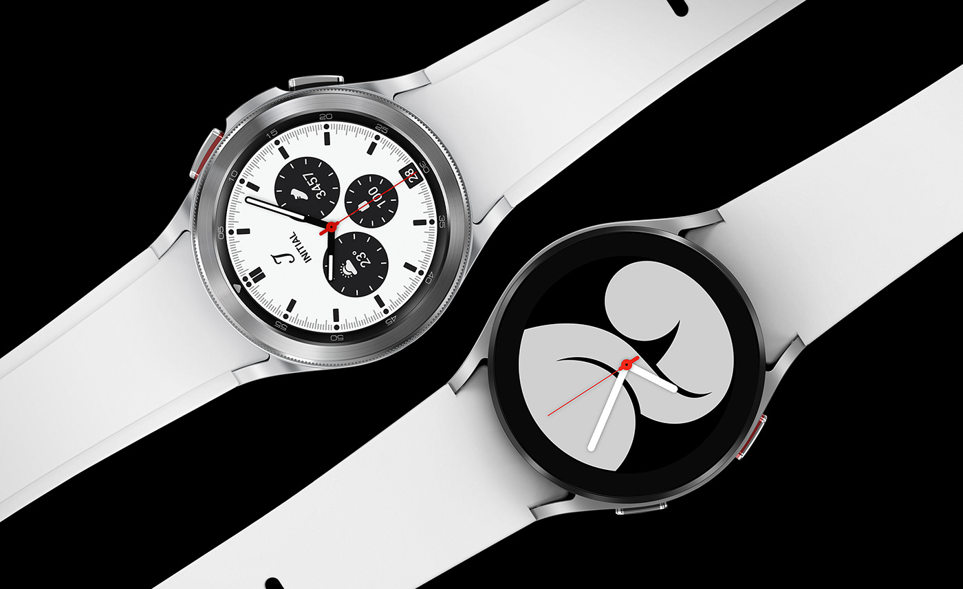 3D galaxywatch GalaxyWatch4 industrial design  motion graphics  product design  Render Samsung smartwatch
