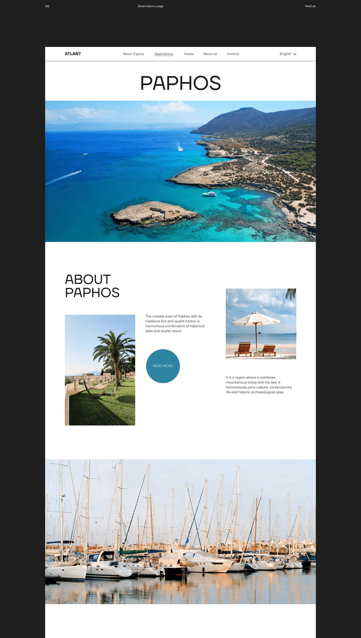adventure agency Booking cyprus hotel tourism Travel UI/UX Website