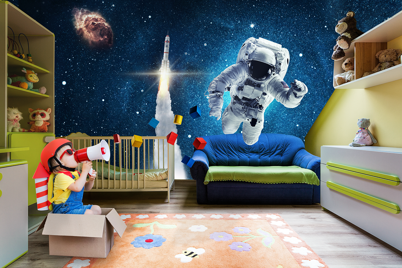 kids child child play room childroom Space  roomspace child in space Photo Manipulation  wallpaperspace social media