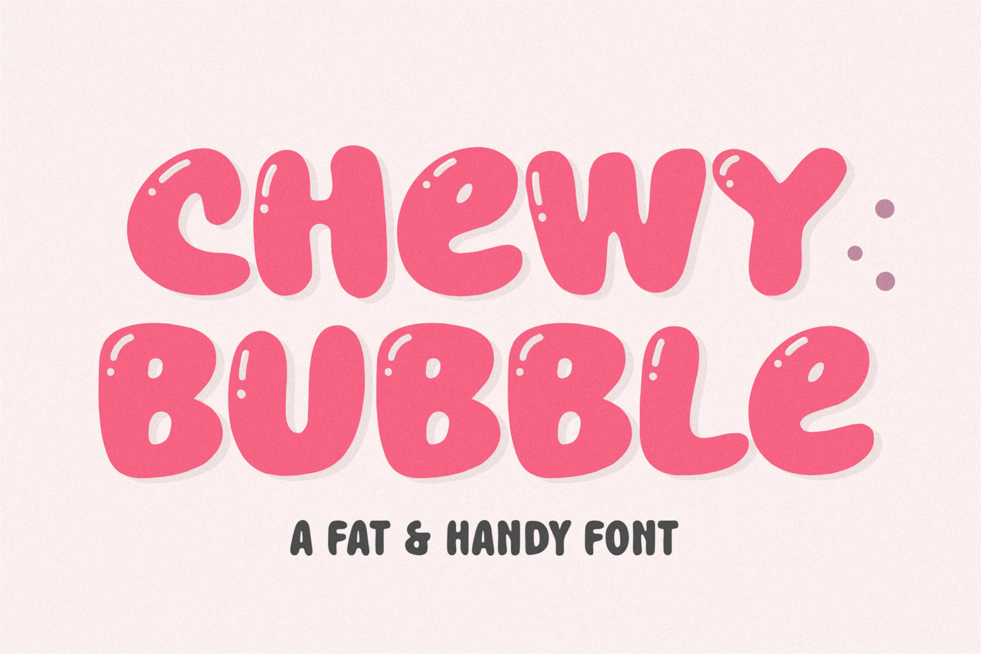 fat font Free font Typeface cartoon Display bubble cute vector typography  